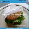 food grade burger paper for fast food restaurant